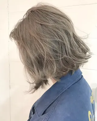 ショート カラー WATARU🔥／ 外国人風ハイライトのヘアスタイル
