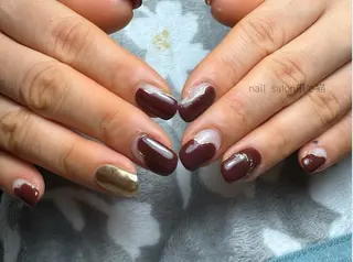 ネイル パラジェル登録店 爪と猫NANAMIのネイルデザイン