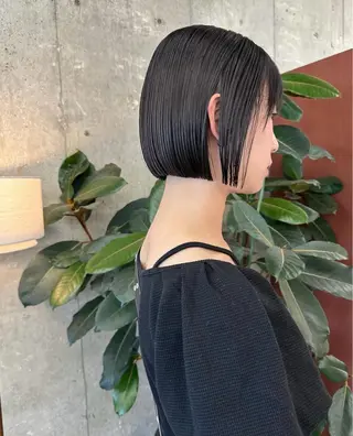 カラー RIN🎀レイヤー/ ボブ/オリーブカラーのヘアスタイル