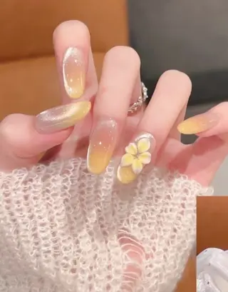 ネイル H3 Nail Tsuki🦋💙のネイルデザイン