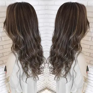 ロング 宮下 浩一のヘアスタイル