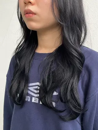 ロング 小山 水綺のヘアスタイル