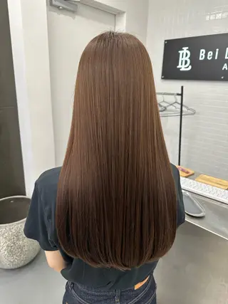 ロング カラー 古田 昂也のヘアスタイル