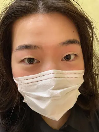 マツエク・マツパ アイブロウ 濵田さらさ カットモデル募集中のヘアスタイル