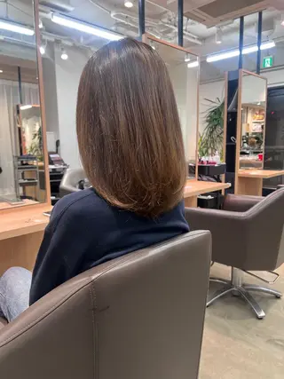 ミディアム 山中 欧輔のヘアスタイル