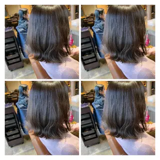 ミディアム カラー 髪質改善艶髪 ℍ𝔸ℝ𝕌𝕂𝔸のヘアスタイル