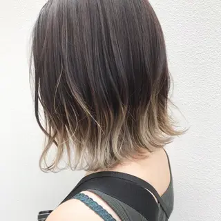 ショート カラー 嶋佐 昌大 シマサマオのヘアスタイル