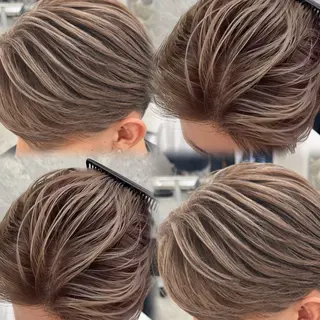 ショート 🇺🇸ルミナ🔥 海外ハイライトのヘアスタイル