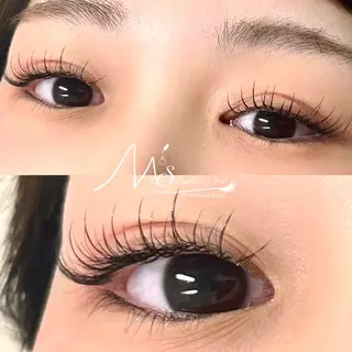 マツエク・マツパ M's(ミス)所属・M's(ミス) LEDマツエクさくらのマツエク・マツパデザイン