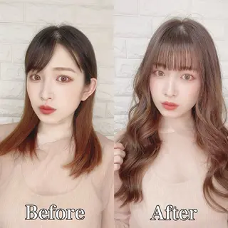 ロング プルエクステで憧れの ロングヘアに✨蛇石のヘアスタイル