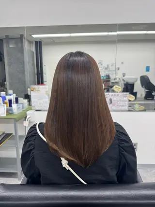 ミディアム 髪質改善メニュー 長井 美佐子のヘアスタイル