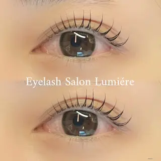 マツエク・マツパ Lumiére SAKURAのマツエク・マツパデザイン