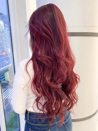 ロング カラー welring hair salonのヘアスタイル