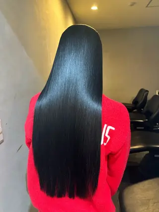 ロング 海外風ヘア 野田光也のヘアスタイル