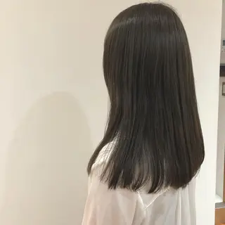 ミディアム カラー IVORY.所属・🟩白髪ぼかし/ボブ /ショートヘア/大司のヘアスタイル