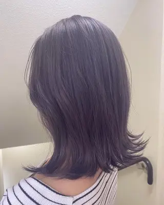 セミロング カラー パーマ ヘアアレンジ メンズ キッズ ネイル マツエク・マツパ アイブロウ Eirデザイナーズ サロン茶屋町tomoのヘアスタイル