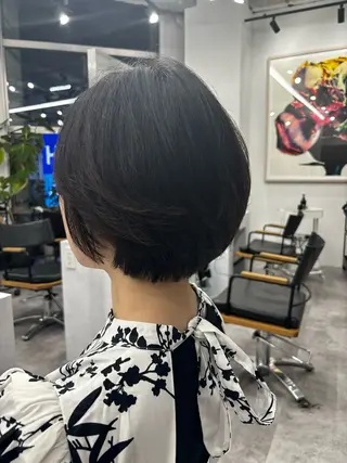 ショート 門崎未依/レイヤー/ メンズカット🪿🌼のヘアスタイル