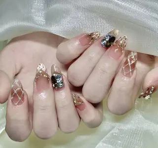 ネイル By moonネイル 🌷ワンホン/韓国風のネイルデザイン