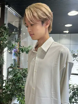 ショート メンズ designcolo r/似合わせNOKAのヘアスタイル