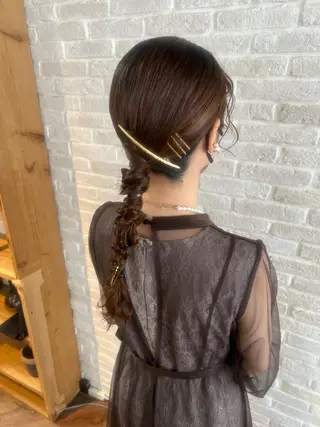 ロング ヘアアレンジ Topstylist YUKIのヘアスタイル