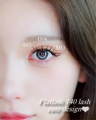 マツエク・マツパ 梅田 Unknown .あすか👀🎀のマツエク・マツパデザイン