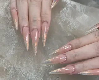 ネイル By moonネイル 🌷ワンホン/韓国風のネイルデザイン