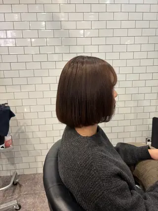 カラー 友滝 真菜美のヘアスタイル