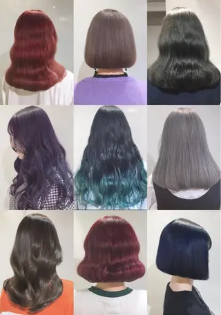 セミロング カラー ヘアアレンジ 柔らか垢抜けｶﾗｰと ｶｯﾄ🫧ASUKAのヘアスタイル