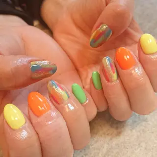 ネイル ジェヌインネイル 河内のネイルデザイン