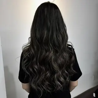 セミロング カラー 中塚 義人のヘアスタイル