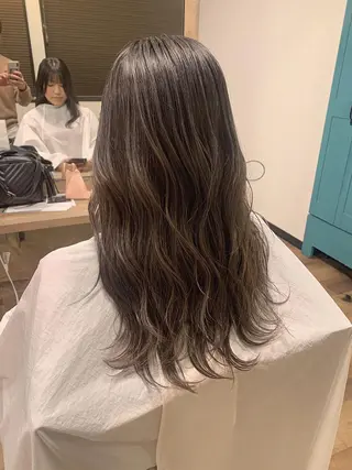 セミロング 山﨑 大二郎のヘアスタイル