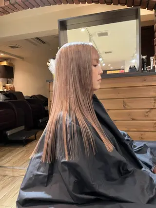 ロング カラー 中園康 /カラー/ブリーチのヘアスタイル