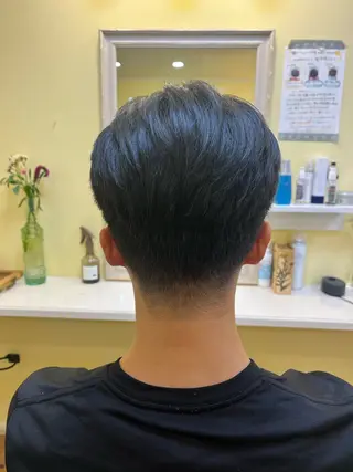 ショート メンズ MoMO北三条駅 ꕤ︎︎·͜·さとうのヘアスタイル