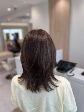 セミロング ash宮前平💫上野 祥太のヘアスタイル