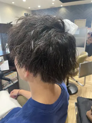 パーマ 中村 誠也のヘアスタイル