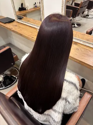 ロング カラー Misaki 🍒のヘアスタイル