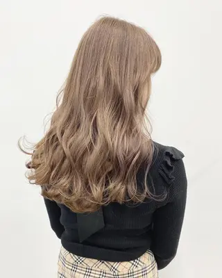 ロング カラー 【ブリーチカラー】 🌈ALIVE若山葵のヘアスタイル