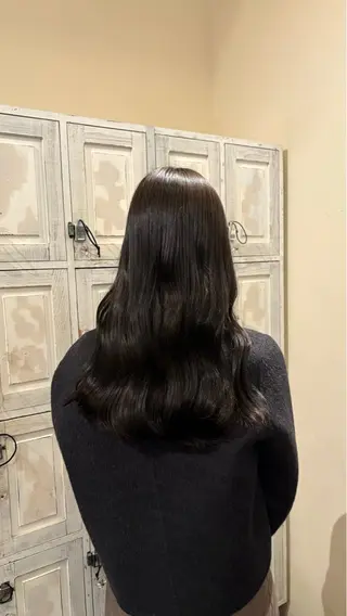 ロング カラー ルプラボウ/ 内藤ほのか/艶カラーのヘアスタイル