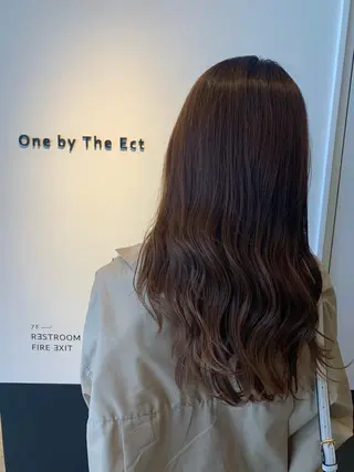 ロング 片山美穂 心斎橋・なんばのヘアスタイル