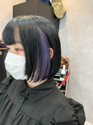 カラー SALOWIN栄 高須大貴のヘアスタイル
