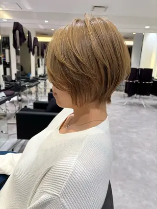 ショート 大人ショート特化/ カットモデル/表参道のヘアスタイル