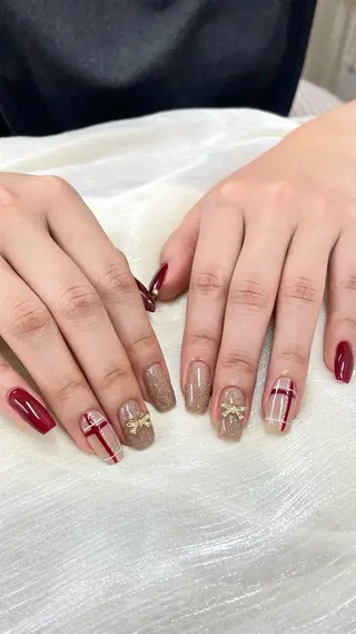 ネイル パラジェル登録店　Nailsalon Amour  上野湯島店所属・🫧 はる🩵のネイルデザイン