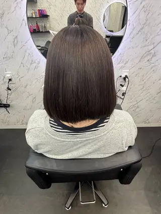 カラー ⋆✦ Leon カット¥1100のヘアスタイル
