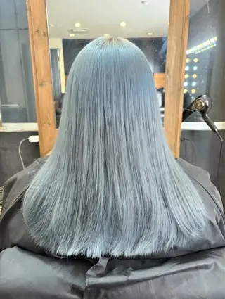 ロング カラー ミルクティー/中野/ 🌺HANA🌺のヘアスタイル