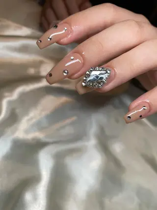 ネイル ˚✧⁺⭐︎༚moca miyuu⁎⁺˳✧༚のネイルデザイン