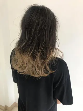 セミロング カラー Rayt  hair所属・Rayt hair レイトヘアーのヘアスタイル