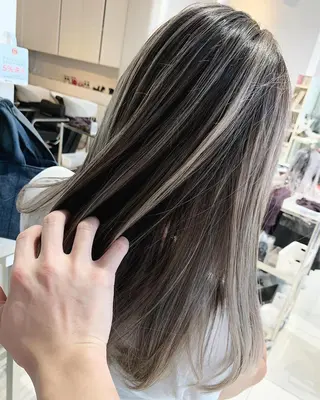 ロング カラー ヘアアレンジ 阿部 圭悟のヘアスタイル