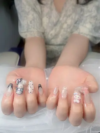 ネイル ハイネイル 自宅サロンのネイルデザイン