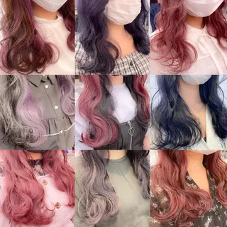 ロング カラー パーマ ヘアアレンジ メンズ キッズ ネイル マツエク・マツパ 🎀愛されモテヘア♡ 梅澤夏基🎀のヘアスタイル