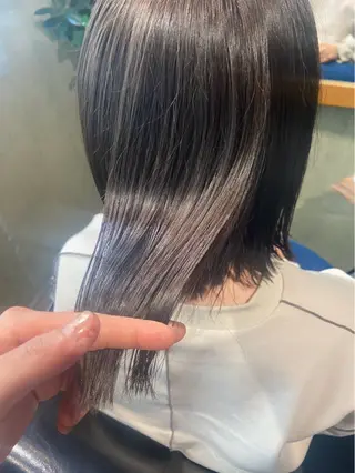 セミロング 🌱大森柚紀🐇 うる艶髪🫧のヘアスタイル